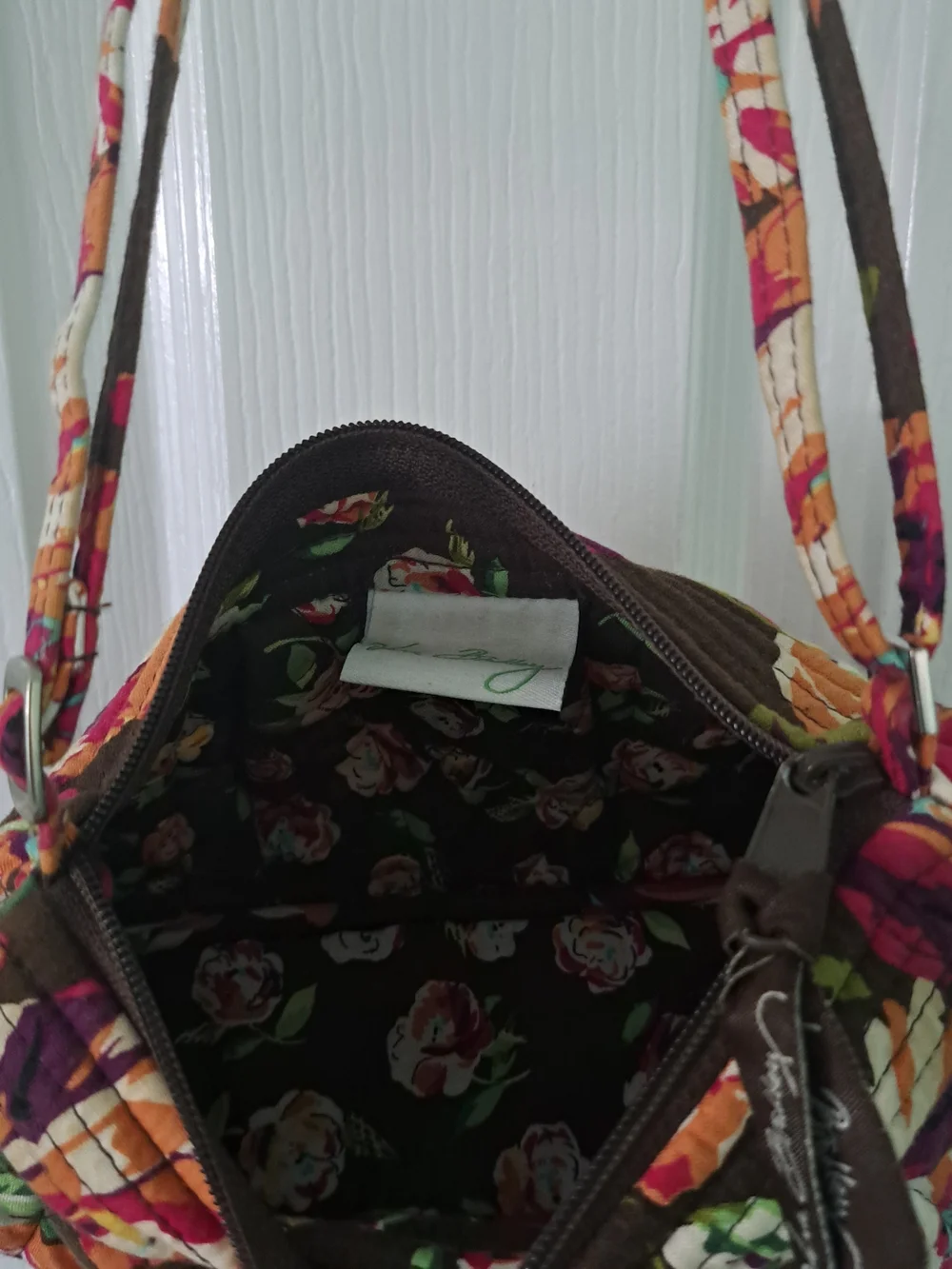 Vera Bradley Quilted Floral Mini Bag